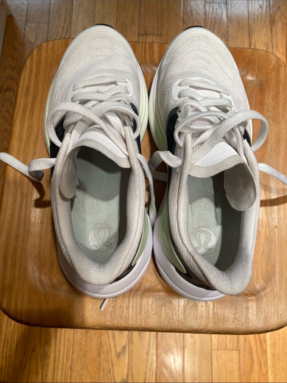 lululemon athletica White and Black Athletic Running Shoes - Picture 9 of 10